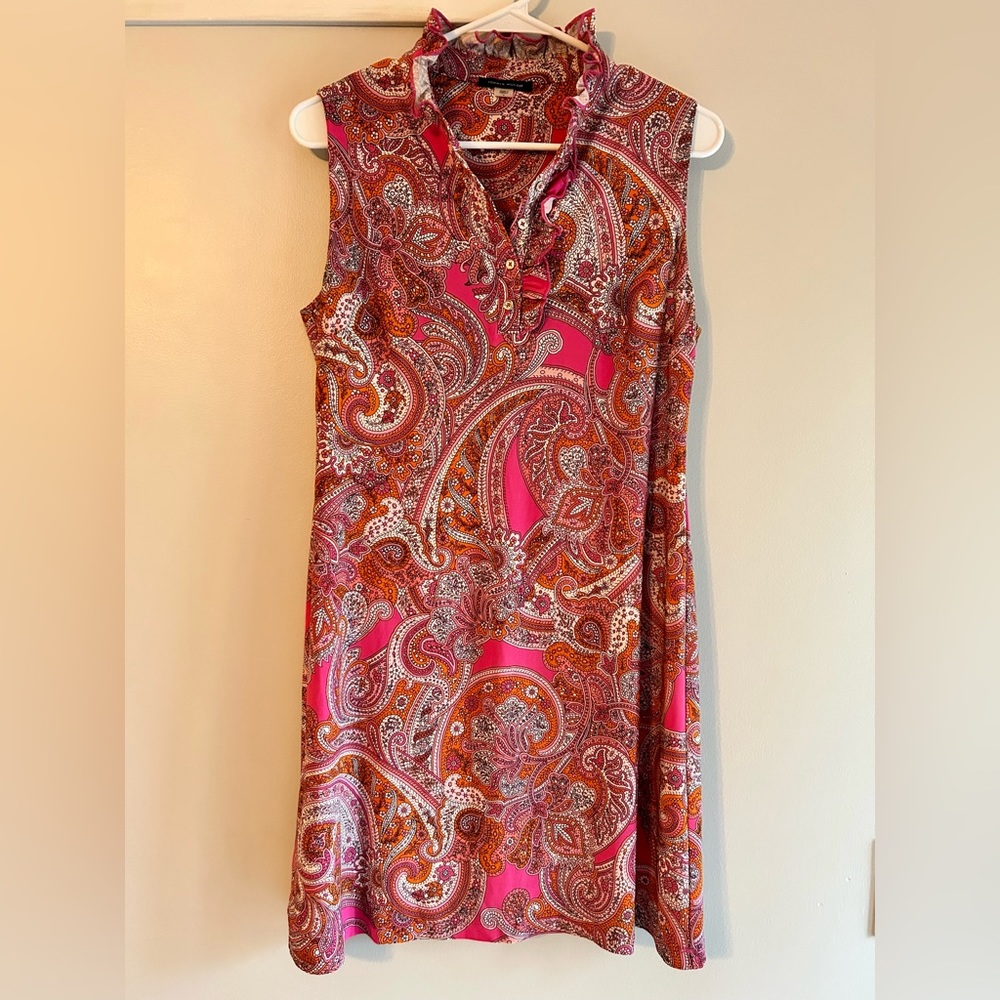 Tommy Hilfiger Pink Paisley Dress - NWT